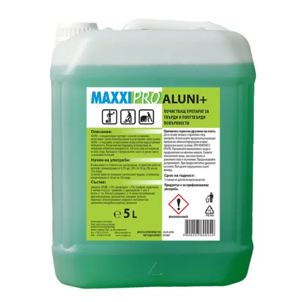 Професионален Препарат за Почистване на Твърд Под ALUNI, 5L
