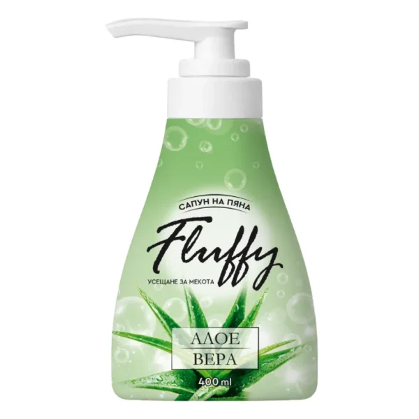 Сапун на Пяна Fluffy Алое Вера, 400 ml
